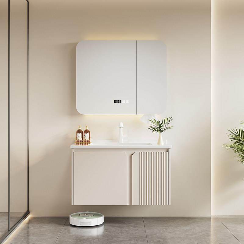 橡木浴室柜组合陶瓷一体盆卫生间洗漱台现代简约洗手洗脸盆柜组合,家装主材,浴室柜组合,淘宝优惠券,粉丝福利购,淘宝优惠卷