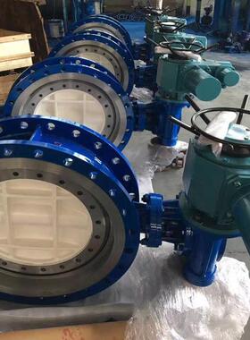 D943W-16P耐高温电动智能阀门DN500电动不锈钢法兰蝶阀DN600380V