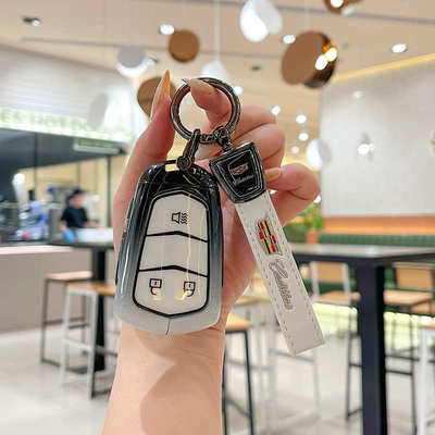 适用凯迪拉克钥匙套金属壳XT6 XT5 CT5车壳XT4扣CT6高档ATSL包XTS