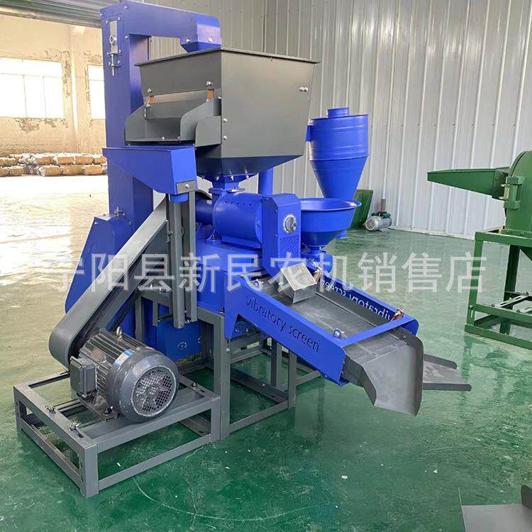 碾米机80型号去石除杂碾米机带提升机大米去壳机剥壳机380v