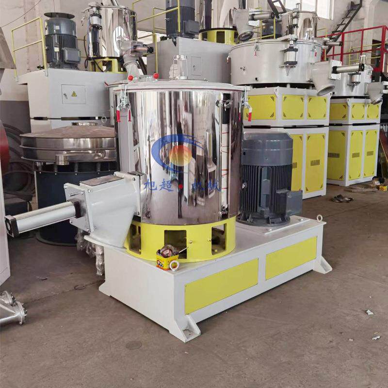 SHR-800A树脂钙粉色粉塑料颗粒着色800L不锈钢高速混合机搅拌机厂