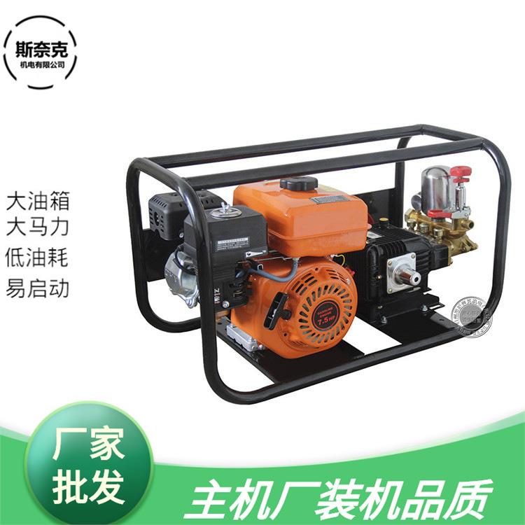 农用168F170F小型汽油机26 0框架打药机6.5HP7.5洗车喷雾器