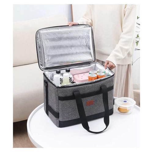 厂家一件批发户外大容量保温箱 冷藏车载保冷保鲜包 折叠野餐冰包