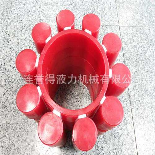 现货供液力耦合器梅花垫六角，液力偶合器连接器5爪，yoxp400型
