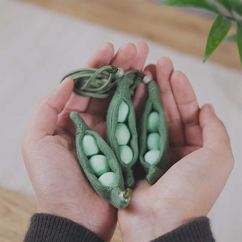 布说 手工豌豆香包diy材料包香囊玩偶随身挂饰车载挂件摆件小礼品