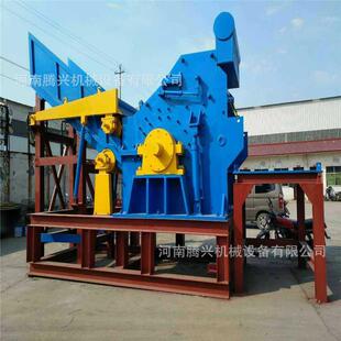 大型轻薄杂铁金属汽车拆解破碎机厂家废品站废钢材粉碎机