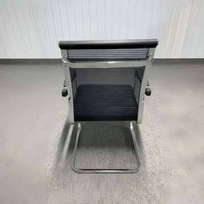 香河工厂办公椅家用电脑椅直播职员椅子钢架腿椅子