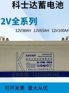 科士达蓄电池12V100AH/24AH/38AH/65AH免维护机房UPS直流屏通信