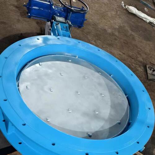 气动双水冷蝶阀DT641W-2.5C过烟气耐高温内件304双水冷蝶阀