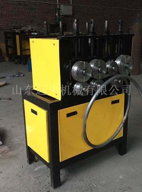 簧螺旋管卷成型机小型角XFV铁槽钢盘机弹管圆圆机气动盘管机