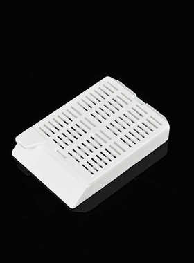 世泰 组织包埋盒 250个/盒 长条形 带可拆段式盖 白色 P.O.M材质