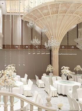 酒店会宴厅隔断酒店活动隔HHD墙断饭店包间隔音可移高动屏风超型