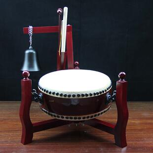 博能堂折叠三脚小号铃鼓架小扁鼓鼓架牛皮鼓实木帝钟架鼓凳包邮