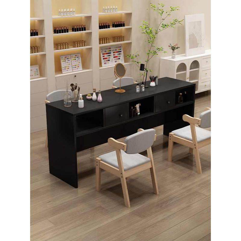 复古风中式美甲美睫桌美甲店网红双人单人简约时尚轻奢经济型桌子,商业/办公家具,美甲台,淘宝优惠券,粉丝福利购,淘宝优惠卷