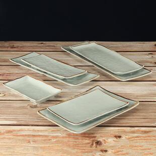 密胺长方形盘子仿瓷创意餐长厅火锅摆菜盘条盘寿司盘子 MXC日商式