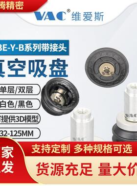 ZP3E-Y63UMN-B8/125/50/63/80//125BM/UMS/B12机械手真空吸盘内牙