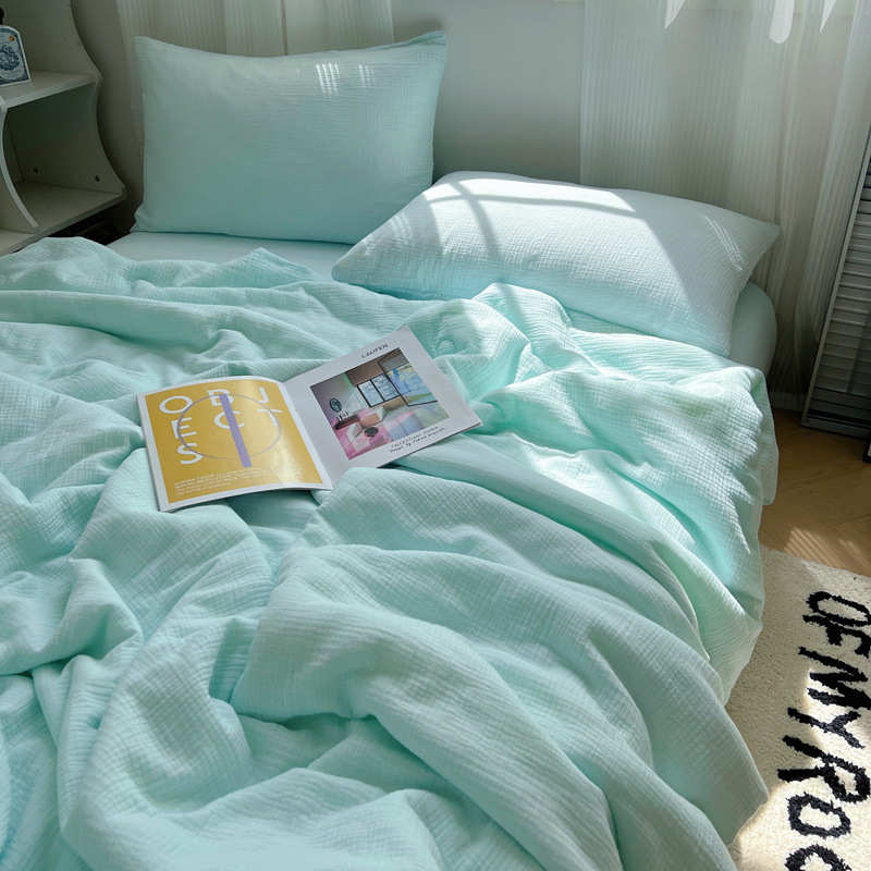 被亲学生宿舍2025舒适简件套水洗四新款家用空调棉夏极被夏凉肤被