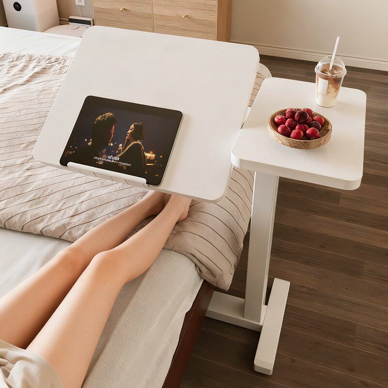 升降桌可移动折叠电脑桌家用客厅卧室书房小型沙发书桌办公床边桌