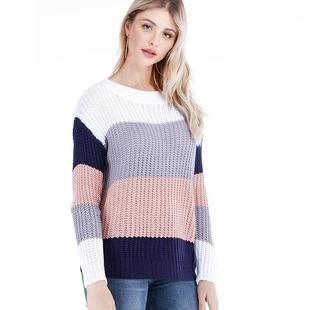 sexy off and winter pullover feminina sweater loose slash