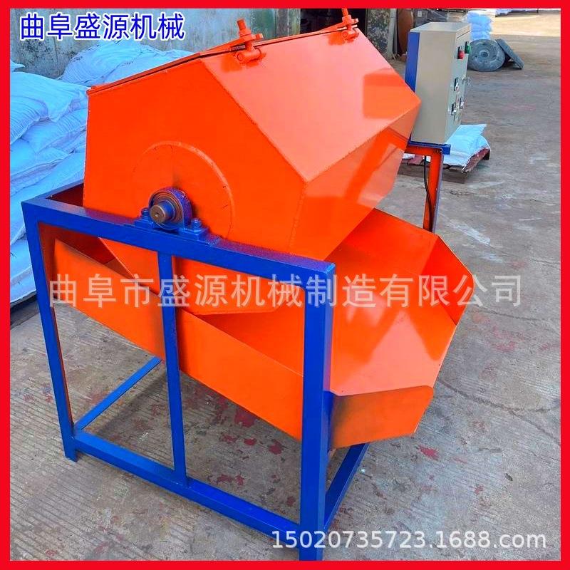 盛源六角滚筒筒抛属光机金抛光去607毛翻新除刺锈大型滚抛光机