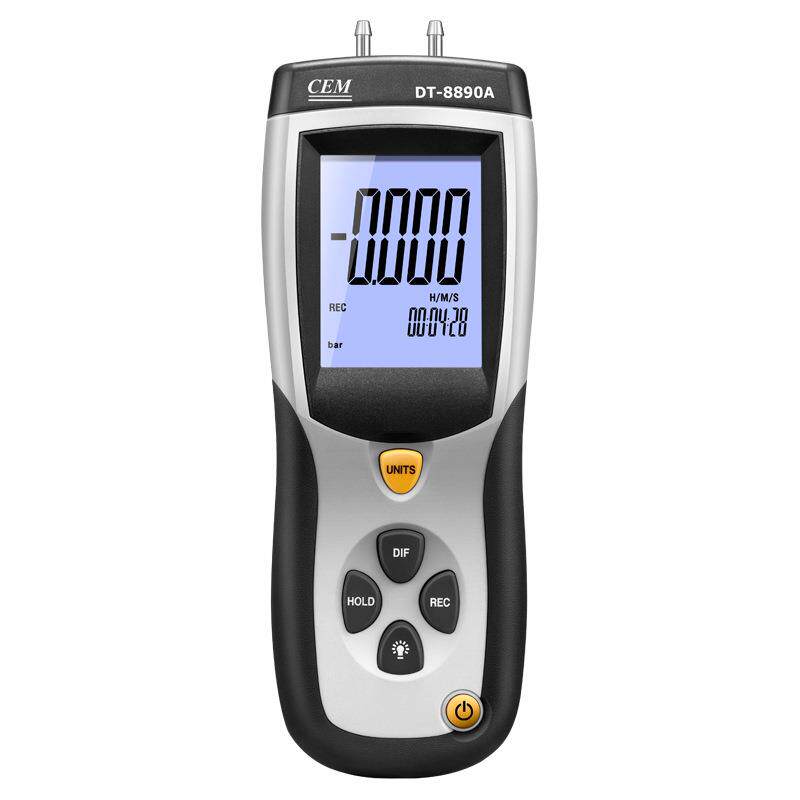 CEM华盛昌DT-8890A专业气压计 气压力计 正负2psi压力表DT8890A