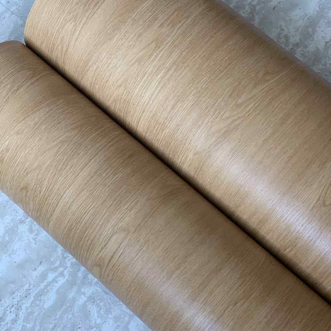 特厚172具改色膜粘饰pv家c木纹膜自木面贴皮墙纸壁纸波音软片