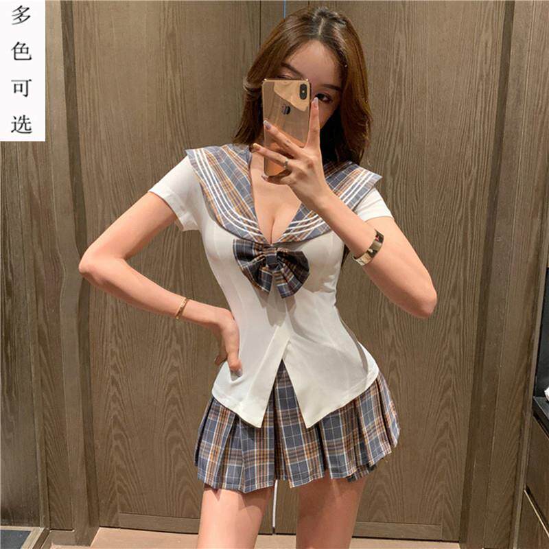 足疗店足浴技师工作服女性感酒吧公主服气质按摩工衣学生套装