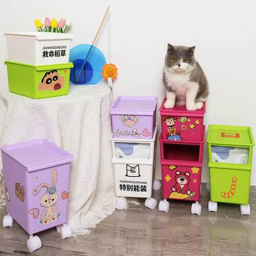 Foldable DIY Pet Cat Snack Can Organizer, Dog and Cat Food S