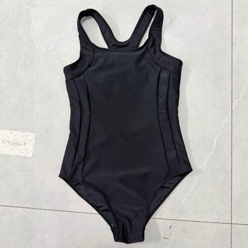 Splicing hollow one-piece swimsuit women's backless sports