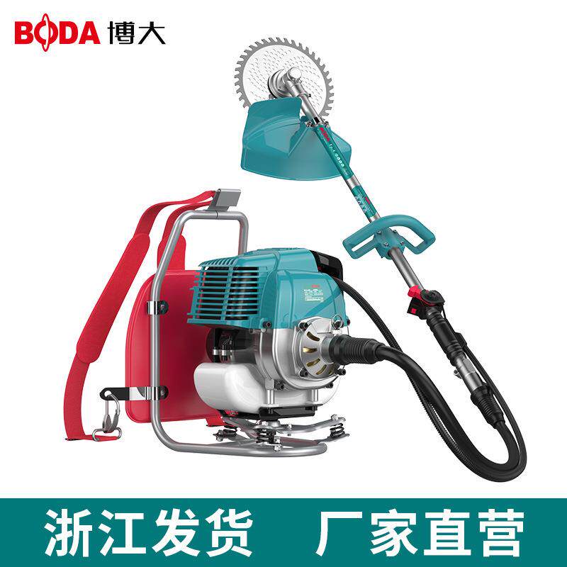 割草机二冲程割灌机四冲程背负式侧挂式汽油打草除草机割稻机