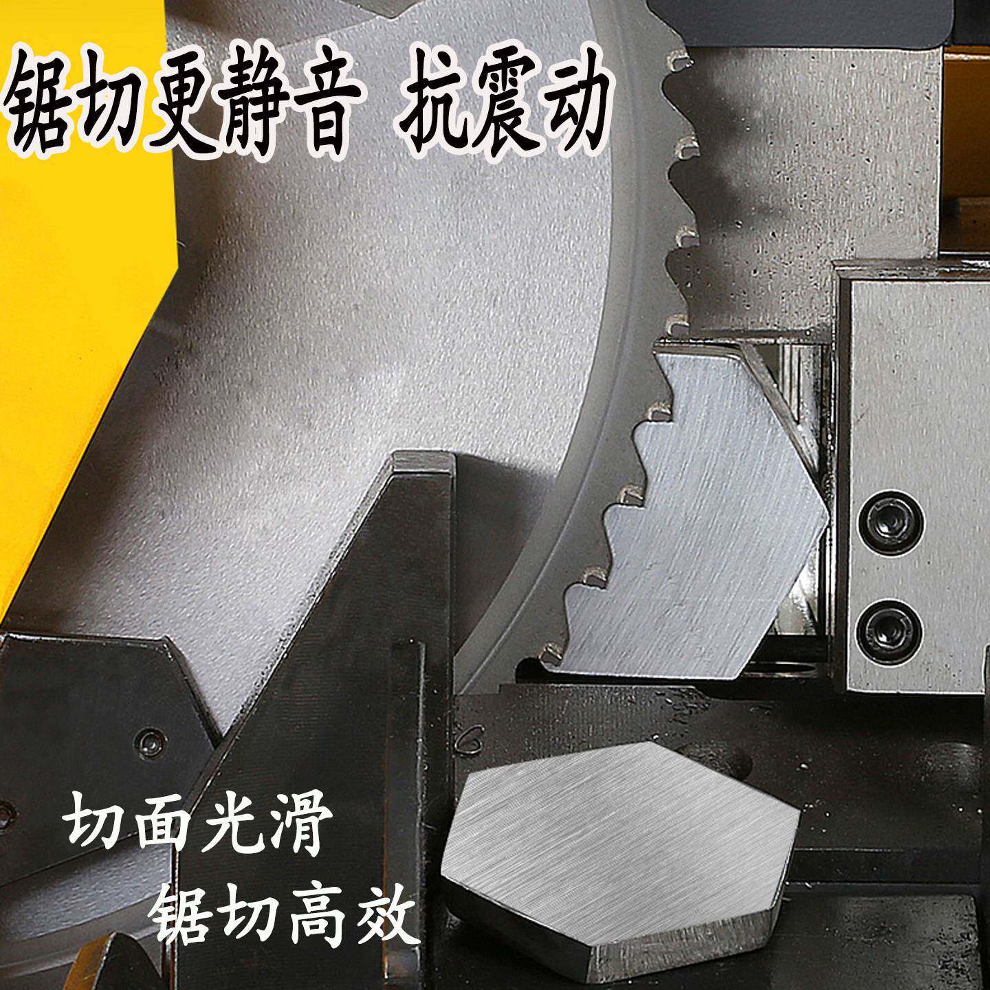 圆锯机用硬质合金陶瓷合金锯片315进口金属冷切据片薄切铁无毛刺