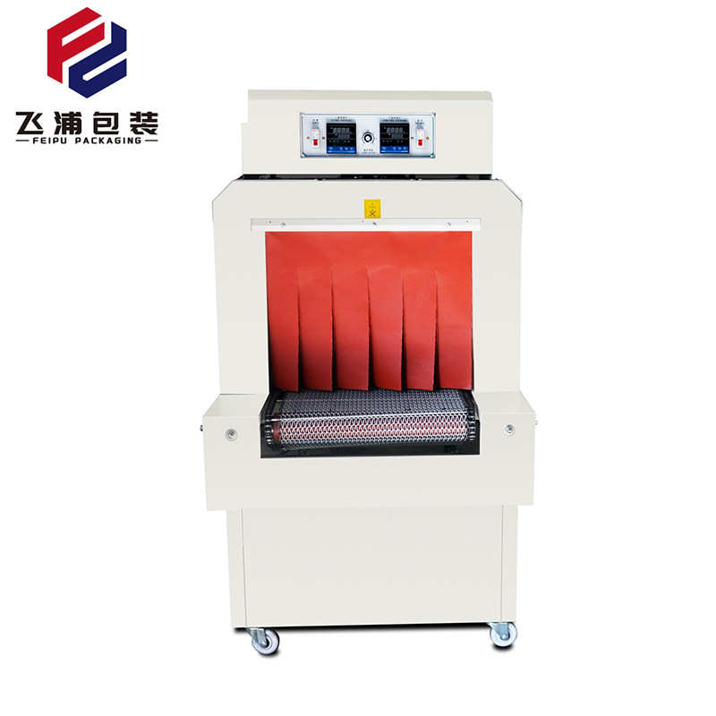 双电机热收缩机全自动网式传输封膜饮料打包机PE薄膜切割包装机