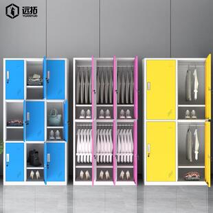 彩色更柜衣电子锁感应存包YTCS 900柜员工宿舍储柜健物身房换衣柜