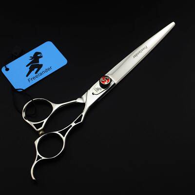 7.0寸 Freelander镂空 柄美发剪 宠物剪 平剪