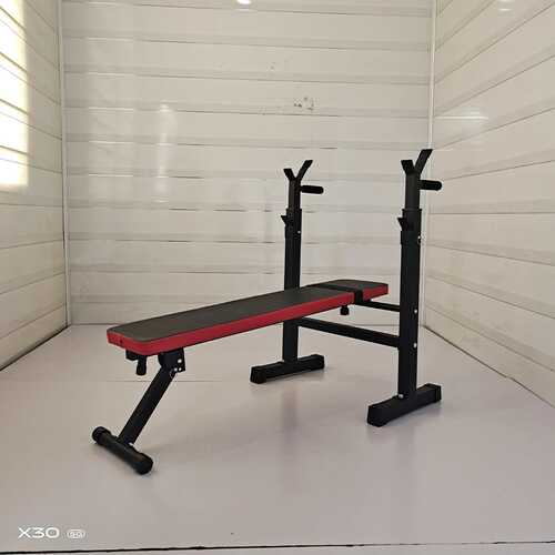 小型家用男室内外女举重床哑铃架可调节杠铃分体式深蹲架健身器材