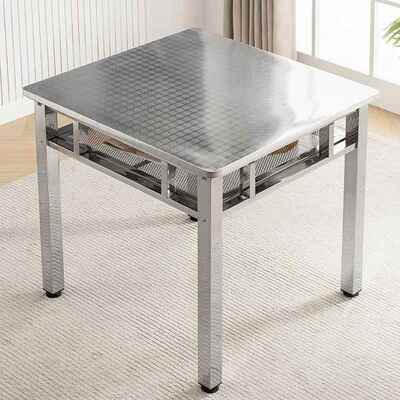 组装可能拆卸耐用家用XBC牌双重正方形不锈钢加火厚多功烤桌子棋