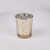 系列电商蜡烛杯星空玻璃电镀碎摆件杯蜡烛diy香薰杯烛台