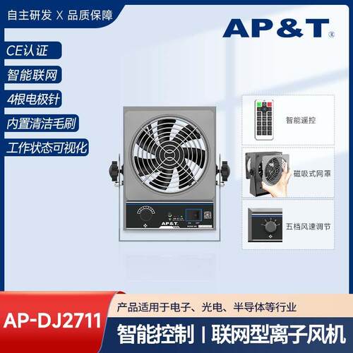安平静电消除器智能控制联网型离子风机AP-DJ2711