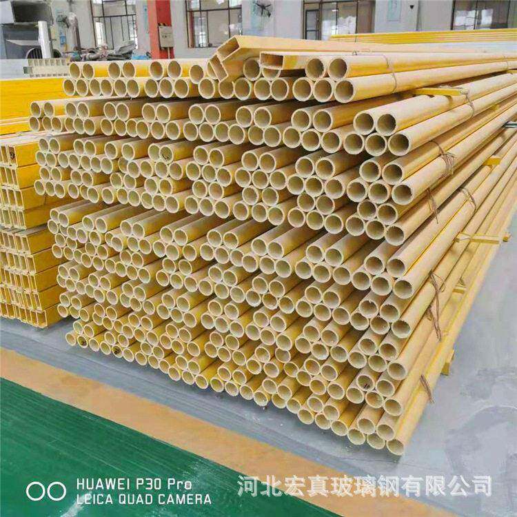 玻璃钢拉挤型材供应厂家玻璃钢纤维管6*玻璃钢圆管绝缘型材