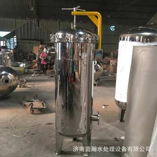 加压过滤袋式 茵瀚全自动排污过滤 不锈钢 过滤器 304不锈钢布袋式