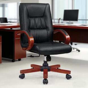 会办公椅电脑椅质舒久坐升适降皮大班椅议椅经理椅办8037公室老板