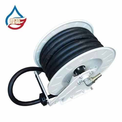 程篇车载加油机卷盘自动伸缩卷管器6分1寸10米15米20米加油管收纳