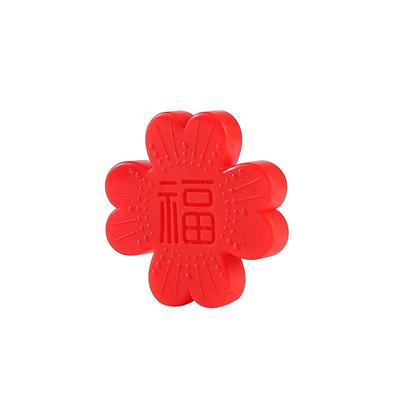 福字门吸硅胶打孔家具冰箱门吸