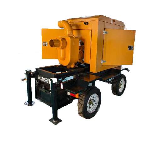 中开泵移动泵车高扬程大流量防汛抗旱灌溉移动式柴油抽水 泵抽水