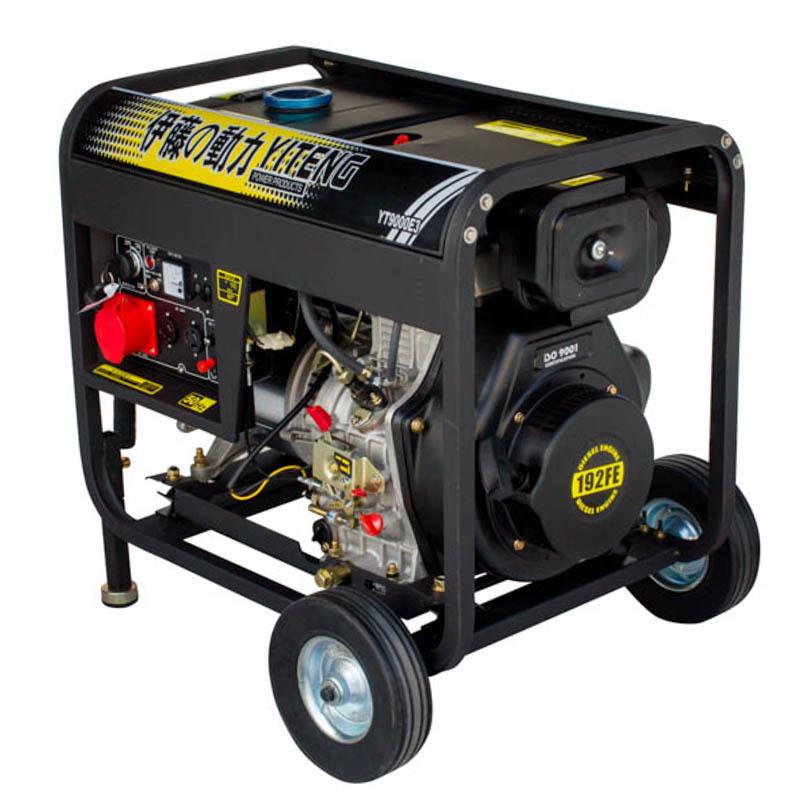 伊藤动力6kw柴油发电机户外工程220v/380V应急电源YT9000E3