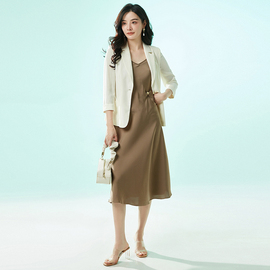 奥特莱斯品牌折扣 XY春装 韩系小个子短款休闲气质西服外套女