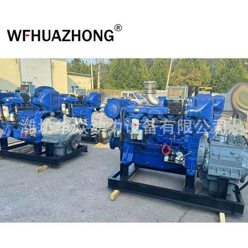 潍坊WP12船用柴油发动机 400 450马力船用主机 潍坊P12船用柴油机