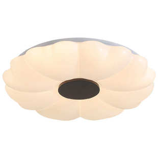 主简约灯具书房美式 卧房胡桃中木色间复古卧室护眼吸顶灯奶油古风