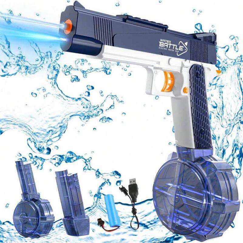 外贸KidsSwimmingPoolsOutdoorWat儿童长程自动喷水枪套装