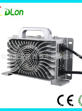 灌胶全密闭防水IP65充电器60V15A车载OBC充电器IP67可加CAN485